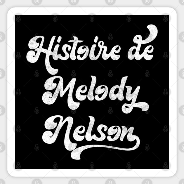 Histoire de Melody Nelson / Serge Gainsbourg Sticker by DankFutura